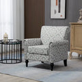 Poltrona d'Appoggio Imbottita Mid-Century Modern - 30,70 x 29,92 x 34,05