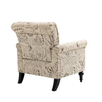 Poltrona d'Appoggio Imbottita Mid-Century Modern - 30,70 x 29,92 x 34,05