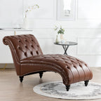 Chaise longue da interno senza braccioli