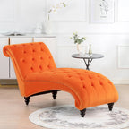 Chaise longue da interno senza braccioli