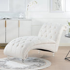 Chaise longue da interno senza braccioli