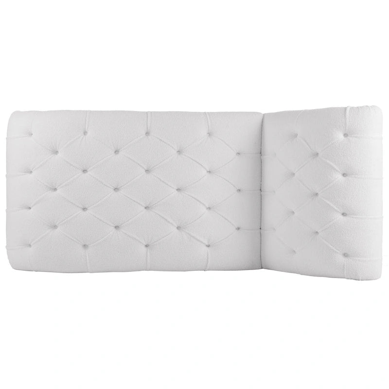 Chaise longue da interno senza braccioli
