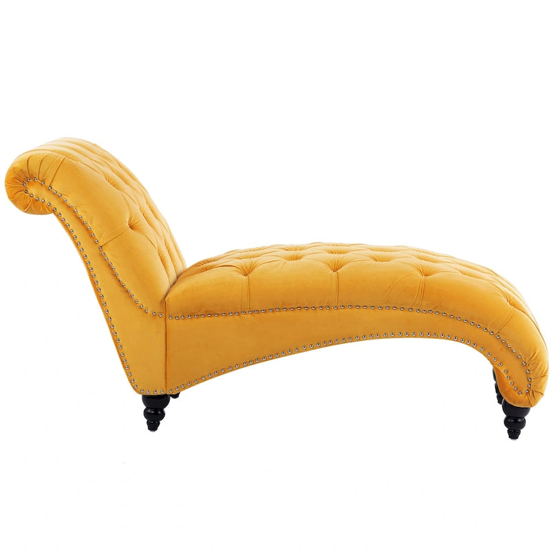 Chaise longue da interno senza braccioli