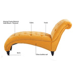 Chaise longue da interno senza braccioli