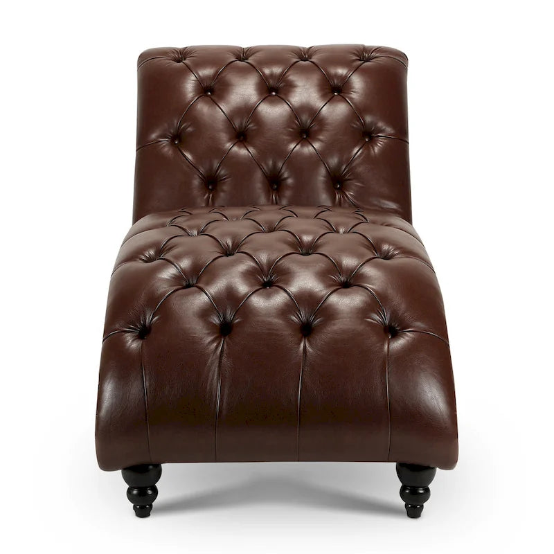 Chaise longue da interno senza braccioli