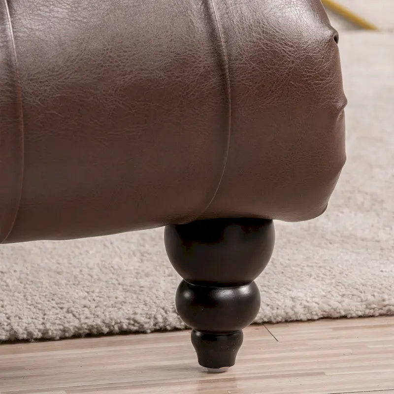 Chaise longue da interno senza braccioli