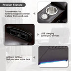 Poltrona reclinabile elettrica in similpelle con porta di ricarica USB