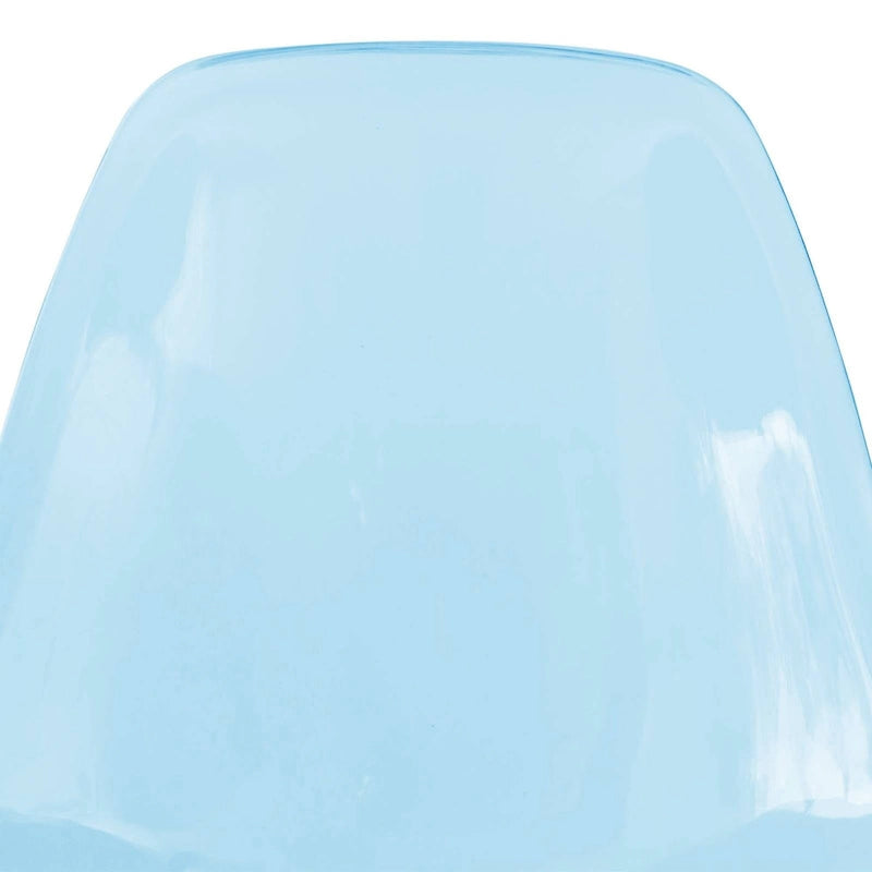Sedia Cresco Modern Plastic da pranzo con gambe in metallo
