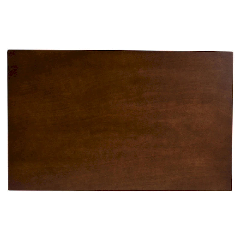Tavolo da pranzo rotondo Britte Mid-Century Modern con gambe in legno
