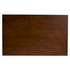 Tavolo da pranzo rotondo Britte Mid-Century Modern con gambe in legno