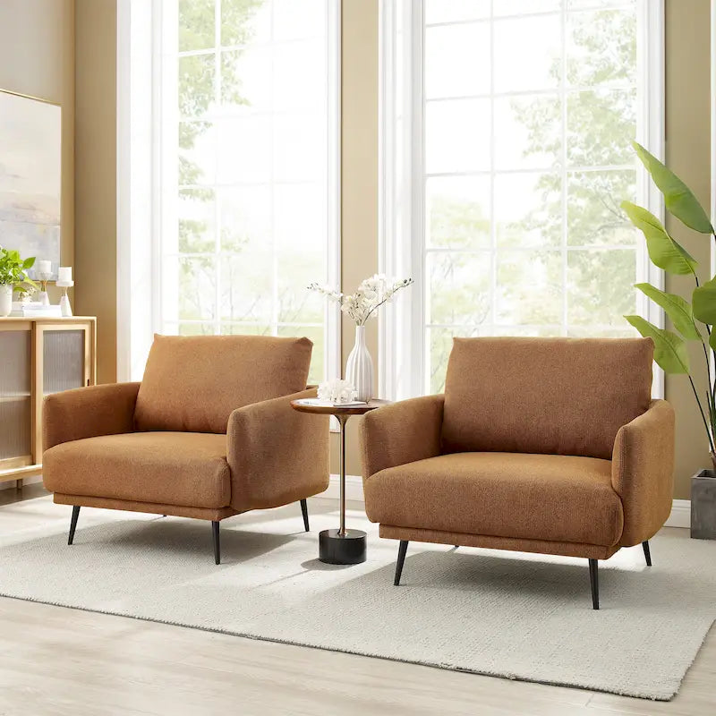 Poltrona da salotto di design Karaka 37,5W, sedia accentuata (set di 2)