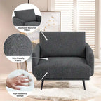 Poltrona da salotto di design Karaka 37,5W, sedia accentuata (set di 2)