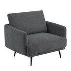 Poltrona da salotto di design Karaka 37,5W, sedia accentuata (set di 2)