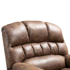 Poltrona Reclinabile Elettrica Extra Large da 107 cm con Massaggio e Riscaldamento
