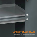 Credenza a buffet con ante e ripiani regolabili