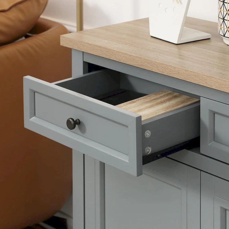 Credenza a buffet con ante e ripiani regolabili