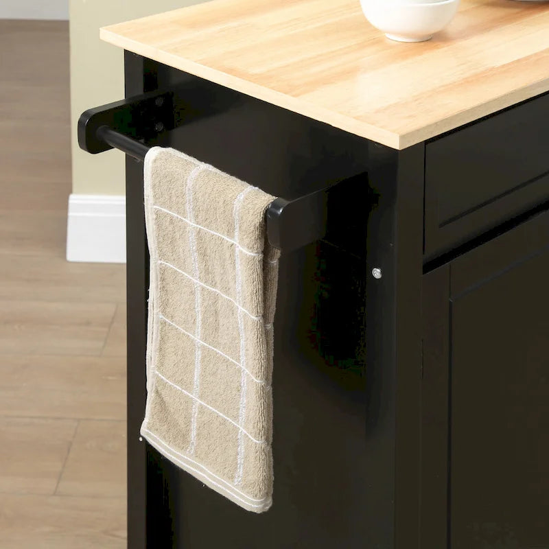Carrello da Cucina con Ripiani e Ruote