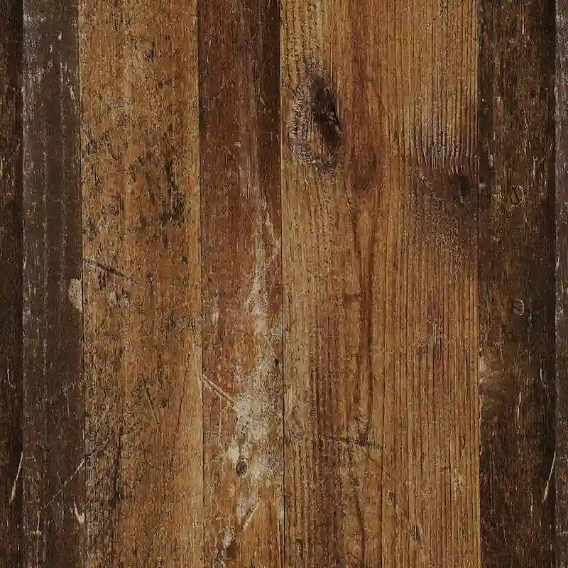 Mobile TV in legno a X con ripiani aperti in stile vintage