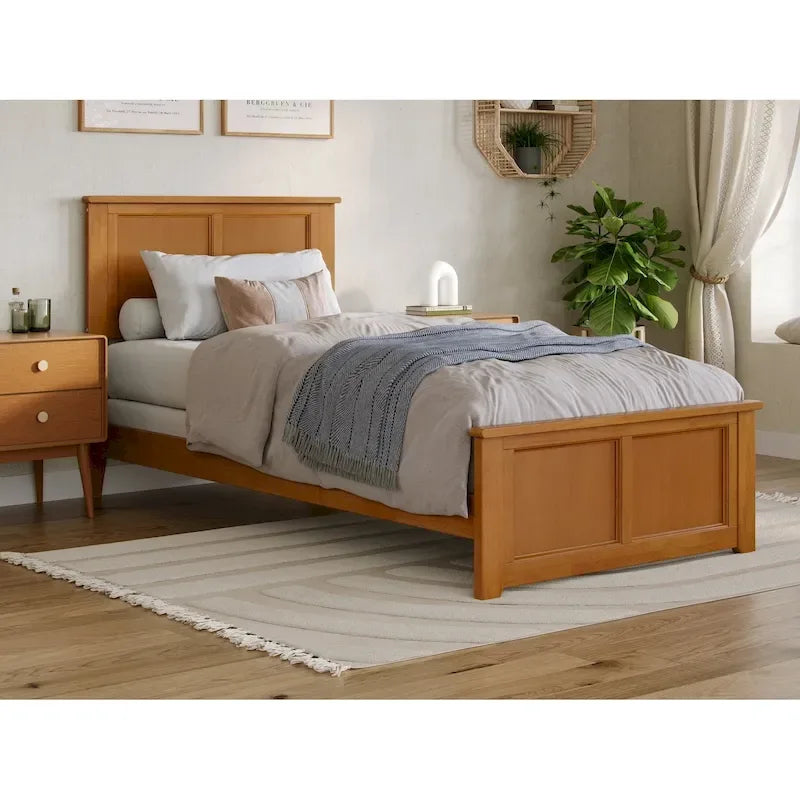 Telaio letto con piattaforma Madison Wood Foundation