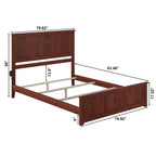 Telaio letto con piattaforma Madison Wood Foundation