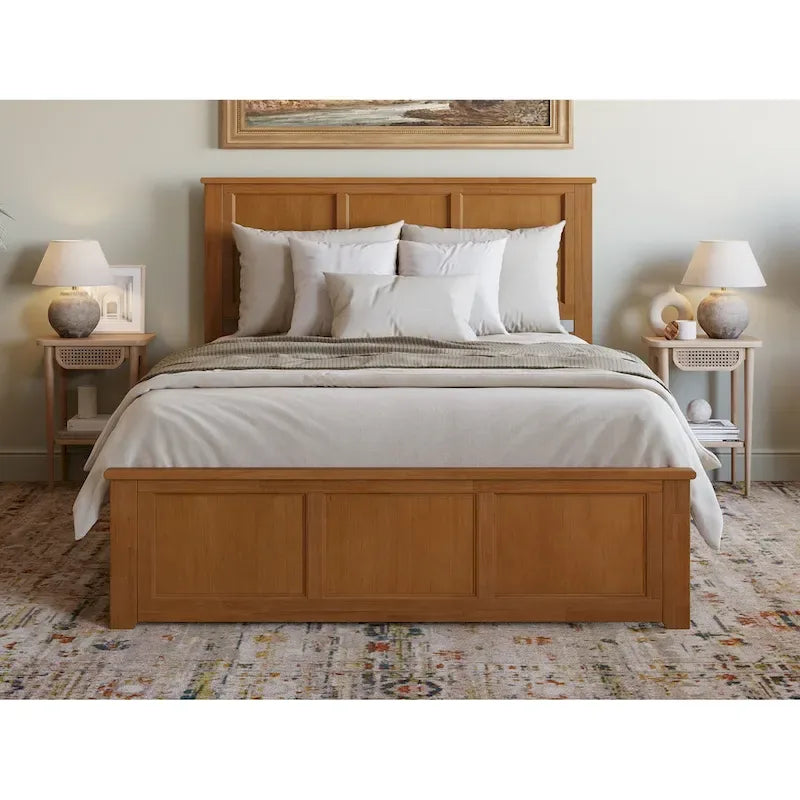 Telaio letto con piattaforma Madison Wood Foundation