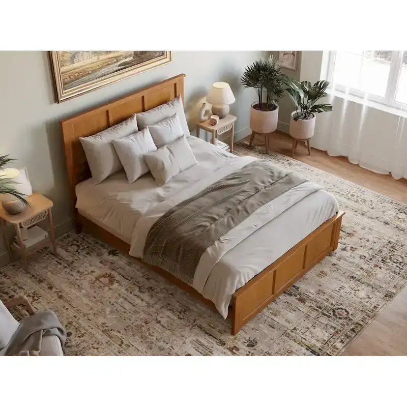 Telaio letto con piattaforma Madison Wood Foundation