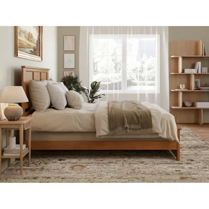 Telaio letto con piattaforma Madison Wood Foundation