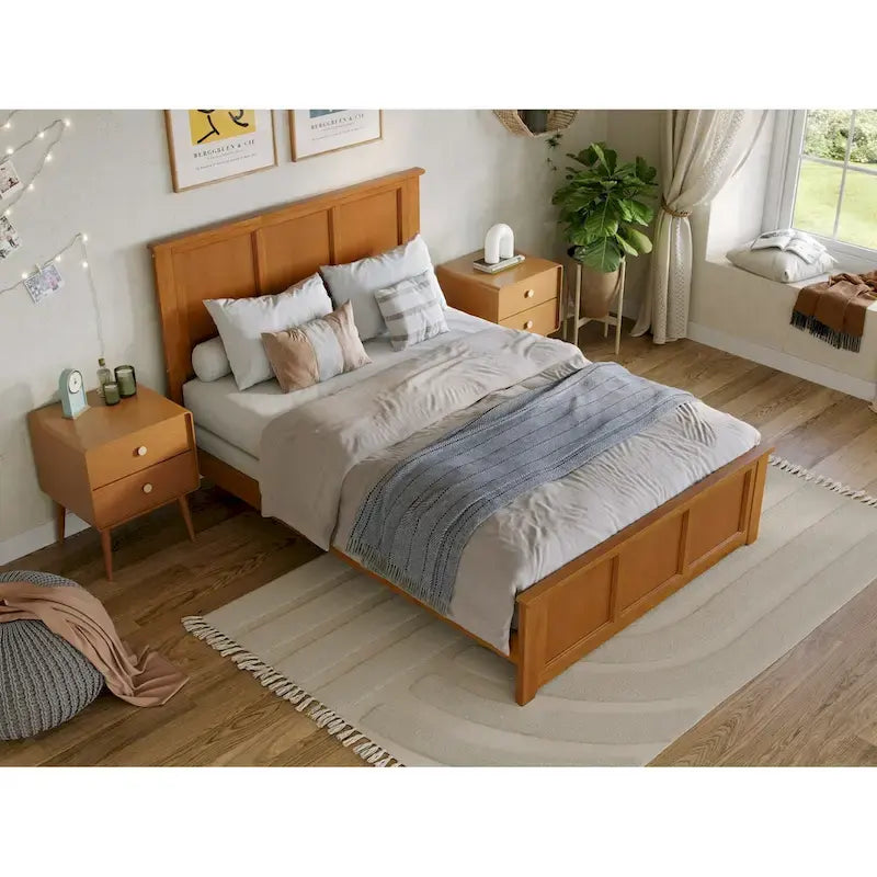 Telaio letto con piattaforma Madison Wood Foundation