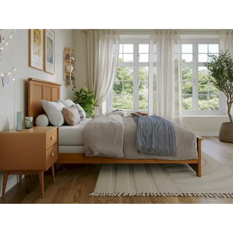 Telaio letto con piattaforma Madison Wood Foundation