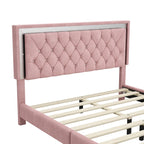 Letto imbottito con piattaforma (controlla le opzioni prima di effettuare un ordine)