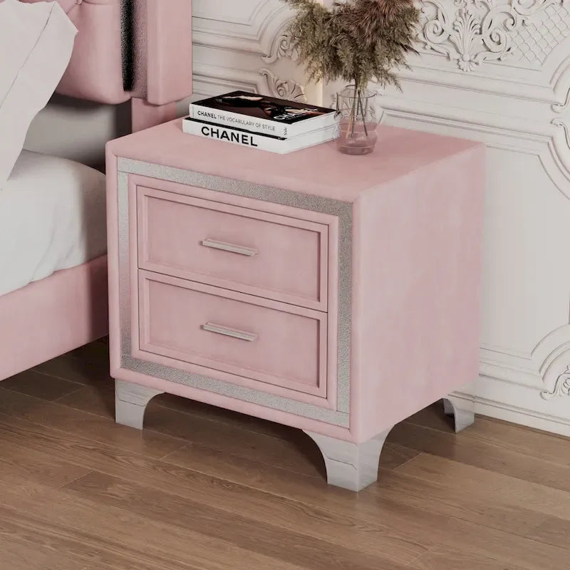 Letto imbottito con piattaforma (controlla le opzioni prima di effettuare un ordine)
