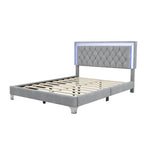 Letto imbottito con piattaforma (controlla le opzioni prima di effettuare un ordine)