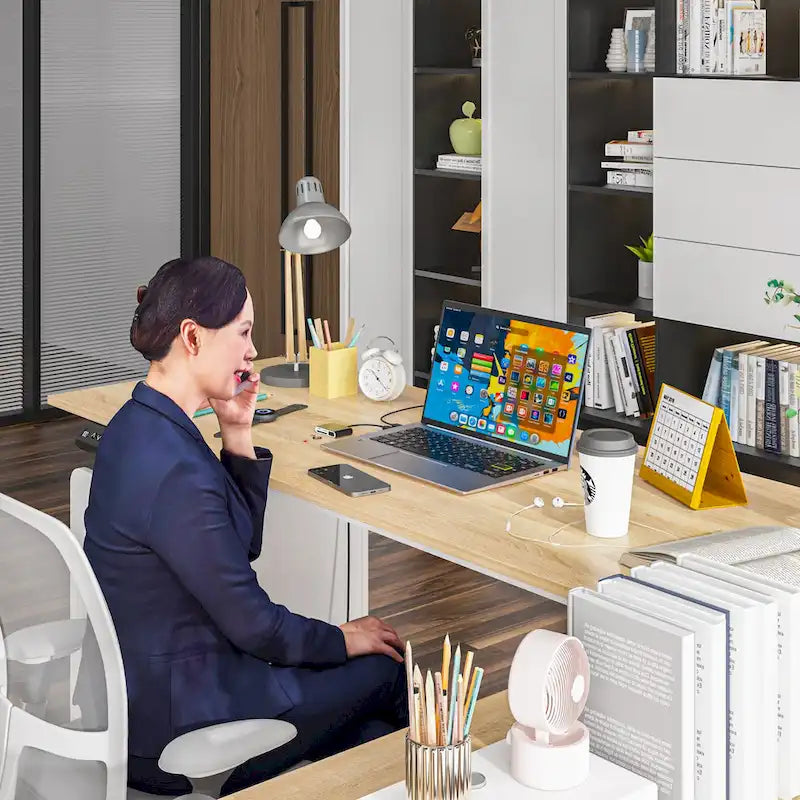 63 scrivanie regolabili dal design ergonomico con ampio spazio di archiviazione e funzione stand-up
