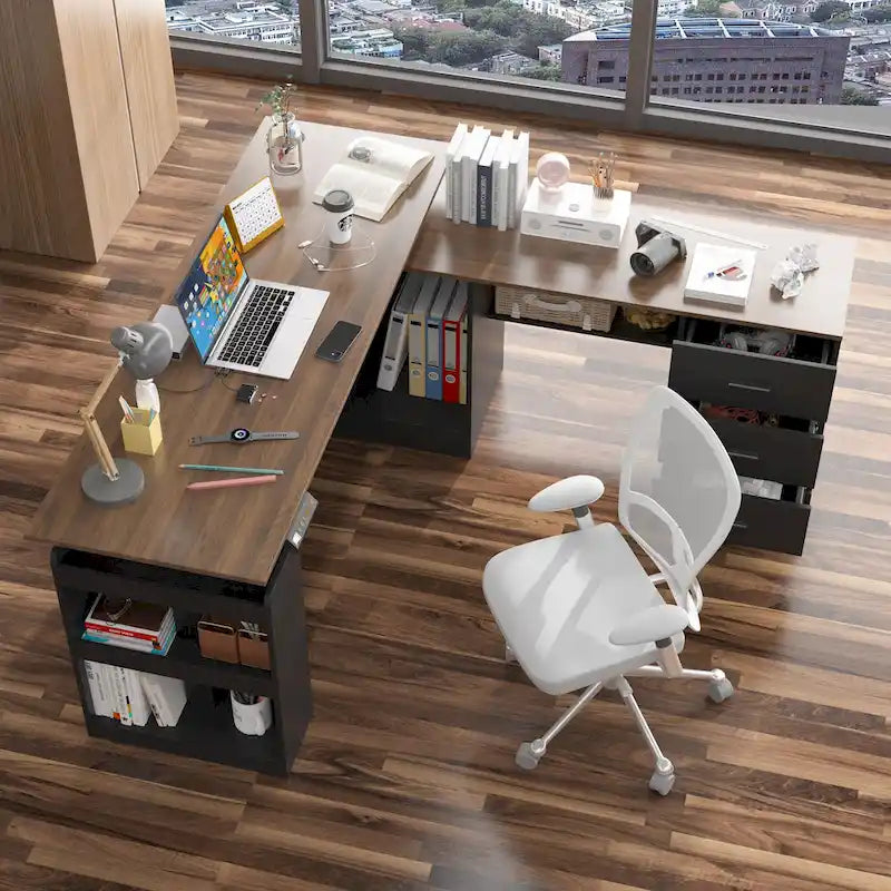 63 scrivanie regolabili dal design ergonomico con ampio spazio di archiviazione e funzione stand-up