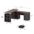 63 scrivanie regolabili dal design ergonomico con ampio spazio di archiviazione e funzione stand-up