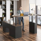 63 scrivanie regolabili dal design ergonomico con ampio spazio di archiviazione e funzione stand-up