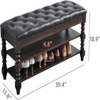 Panca Scarpiera Contenitore - 39,4P x 13,8L x 18,9A