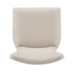 Sedie da pranzo imbottite Willa Fabric Wingback (set da 2)