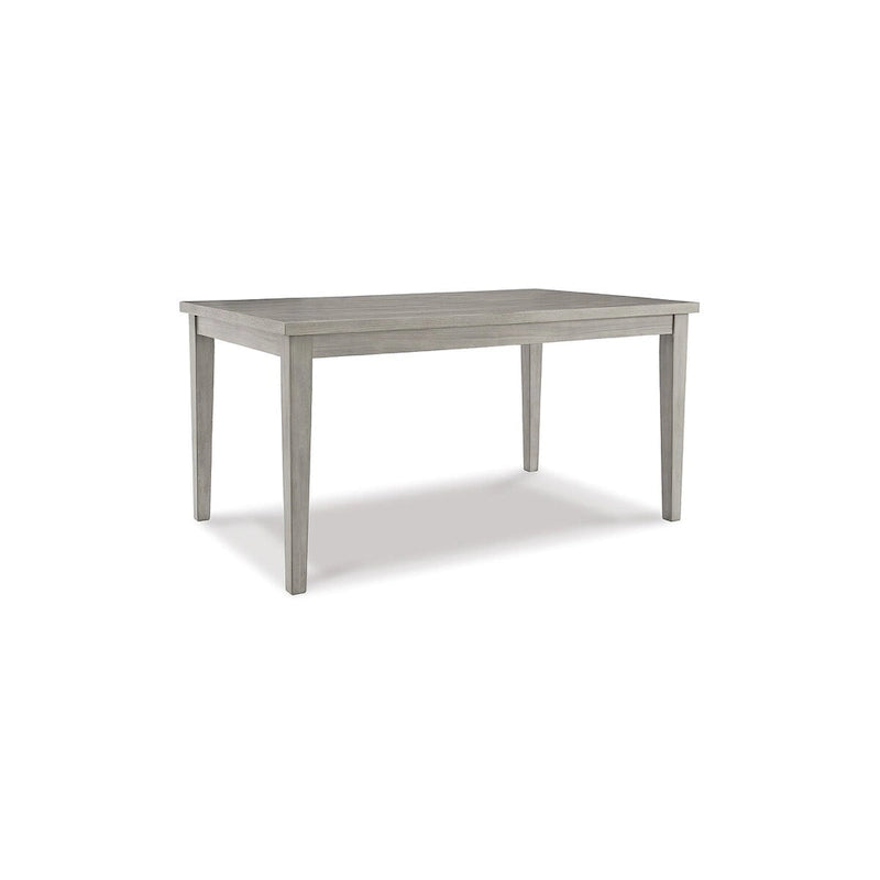 Set tavolo e sedie da pranzo Parellen Gray 7 pezzi