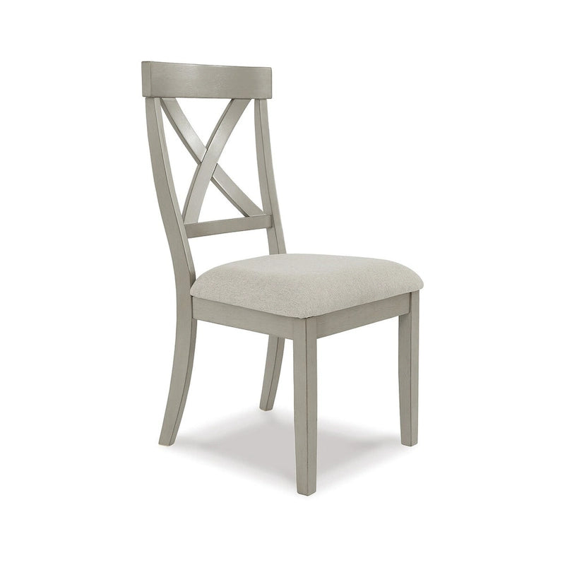 Set tavolo e sedie da pranzo Parellen Gray 7 pezzi