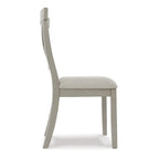 Set tavolo e sedie da pranzo Parellen Gray 7 pezzi