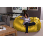 Pouf a sacco da 6 piedi (183 cm), poltrona a sacco grande in memory foam