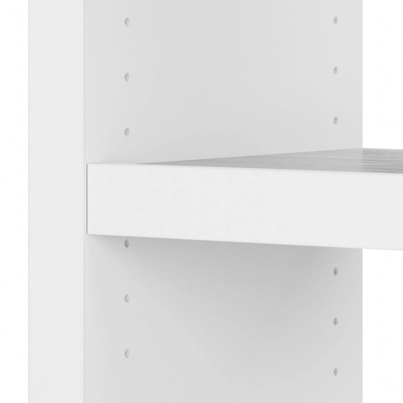 Scrivania libreria Echo da 56" con ripiani portaoggetti